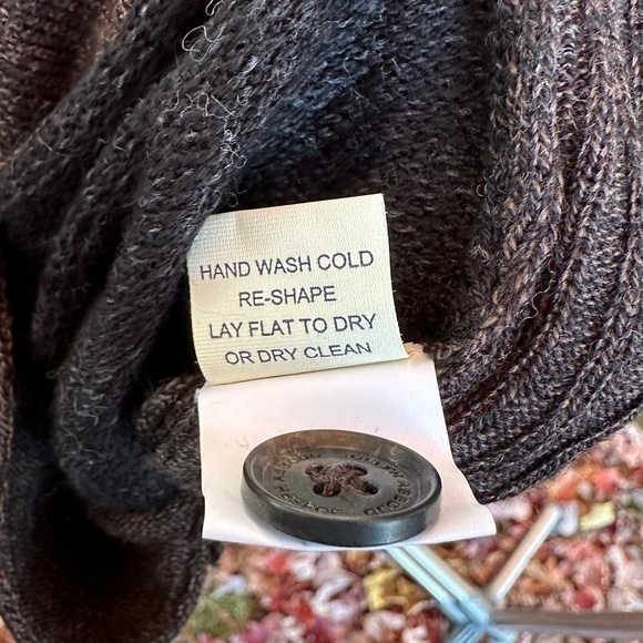 Joseph Abboud Men’s Merino Wool Black & Brown Suit Separates Vest (NWT) - Picture 7 of 7